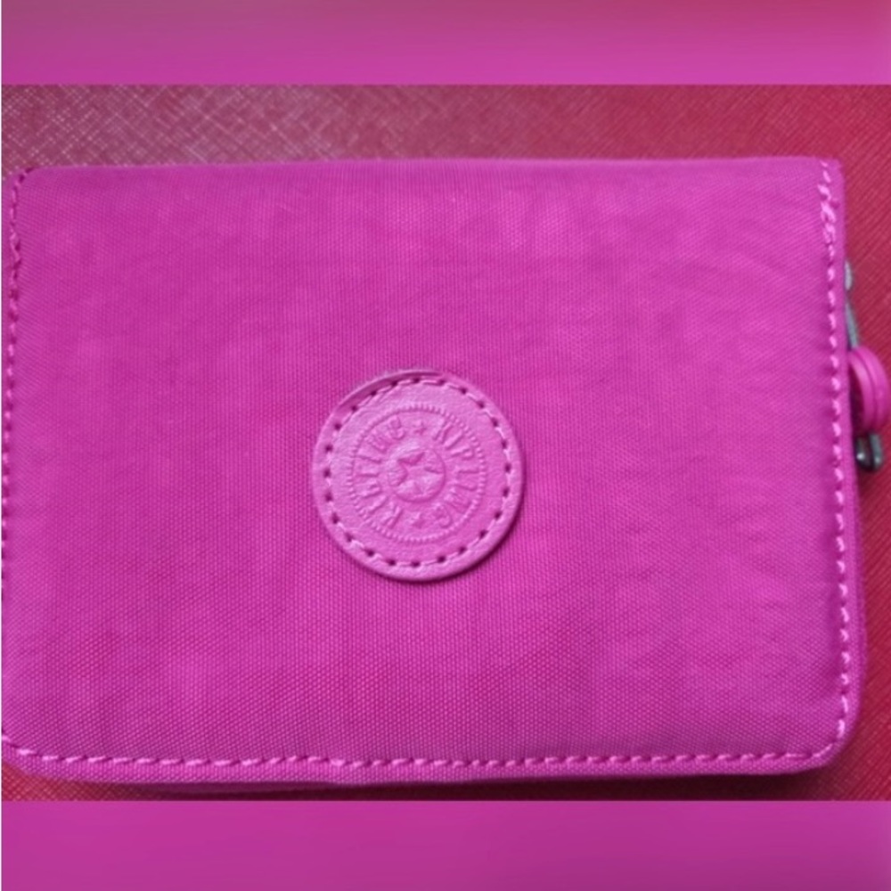 ISO: Kipling Money Love Small Wallet Hot Pink